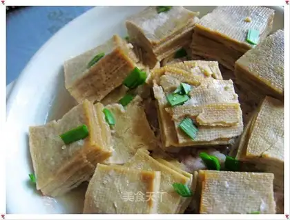 Steamed pork with mildew thousand sheets