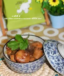 Cook fried chicken