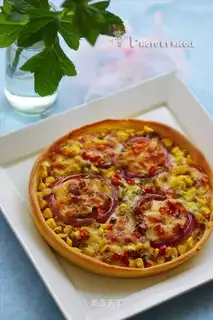 Orleans chicken pizza