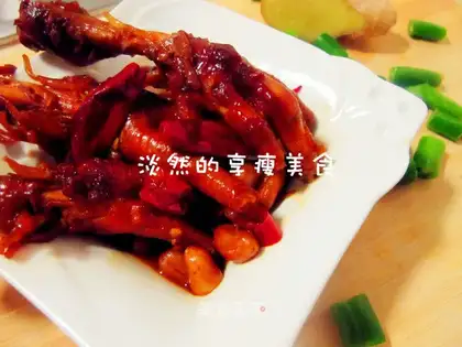 Spicy chicken feet
