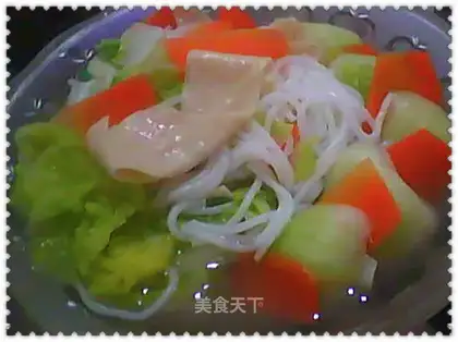 Healthy Vegetable Rice Noodles