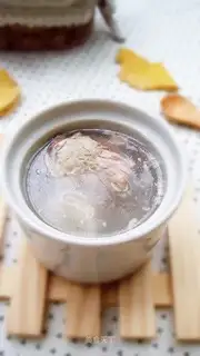 Tuckahoe and yam bone soup