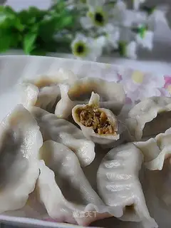 Bean meat dumplings