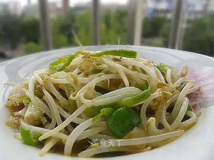 Vinegar green bean sprouts