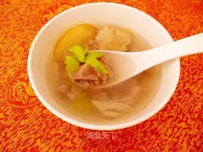 Angelica ginger mutton soup