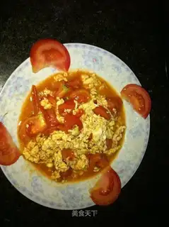 tomato scrambled eggs