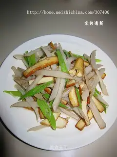 stir-fried three shredded vegetables