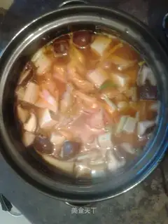 Korean pickle miso soup