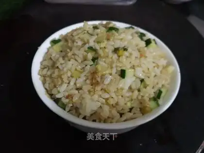 ♪ ♪ Scrambled rice ♪