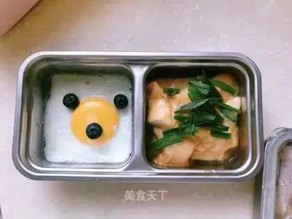 Roast chicken and eggs