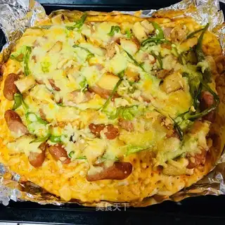 Homemade pizza