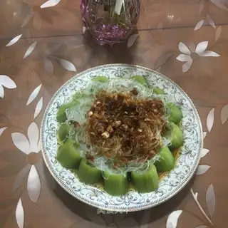 Garlic fan silk melon