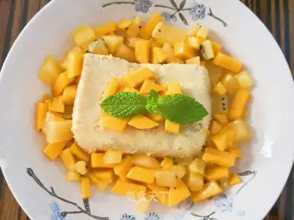 Mango cheesecake