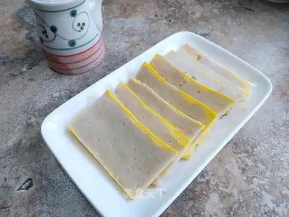 Steam fish cake