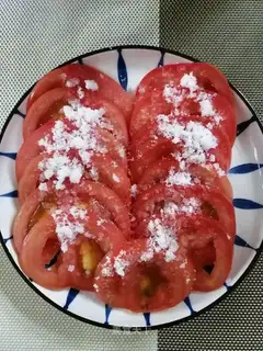 Sugar with tomatoes