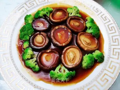 Puffy mushrooms
