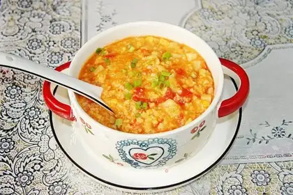 Vegetable oak soup