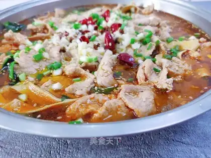 Boiled meat