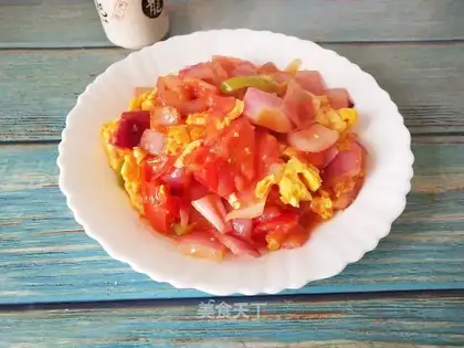 Tomato fried onions