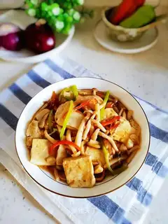 Mushroom tofu