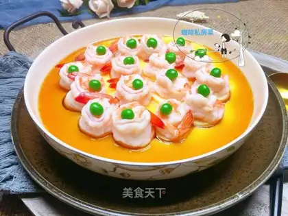 Shrimp, tofu, tofu eggs