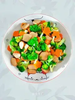The vegan fried broccoli
