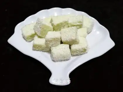 Coconut cucumber cake