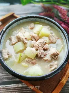 Pork bouquet soup