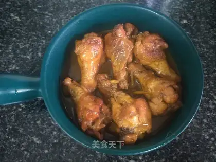 Red chicken legs