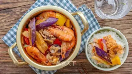 Cheese and seafood