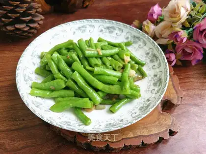 Garlic bean horn