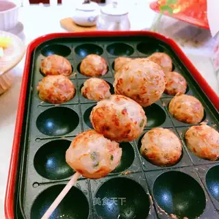 Non-fried radish meatballs