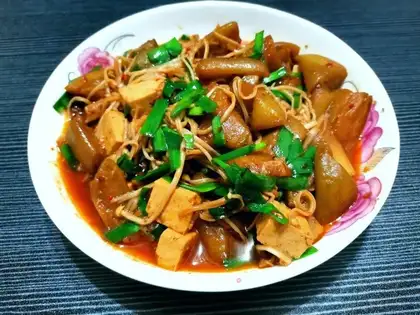 Tofu eggplant