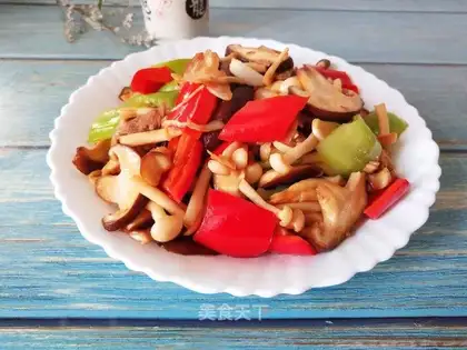 Fry mushrooms