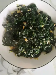 Fried leaf