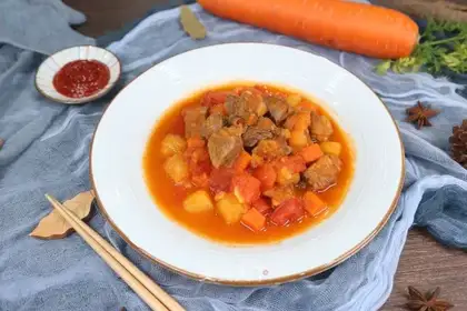 Tomato potato stew