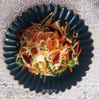 Cold bean sprouts