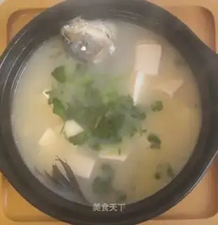 Tofu soup