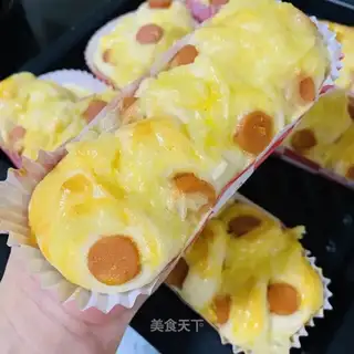 Cheese ham bread