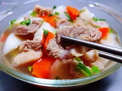 Beef stew with radish