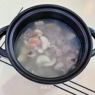 Rinhorn rice chop soup