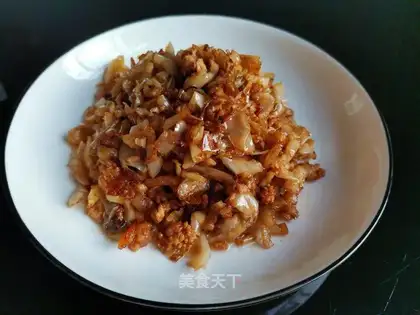 White pepper fried meat