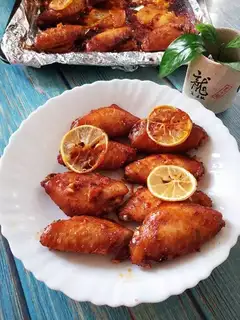 Soup chicken wings