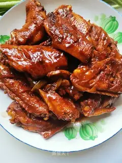 The red chicken wings