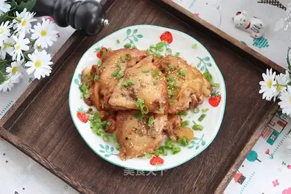 Burn chicken legs