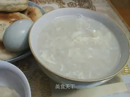 Egg soup