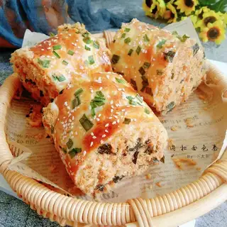 A soft, salty meat loaf