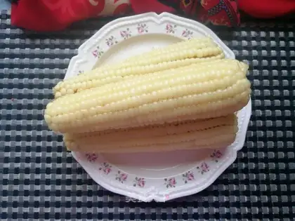 Cook corn