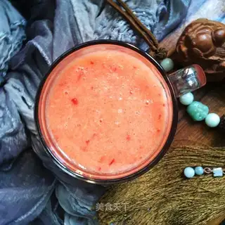 Tomato peach juice