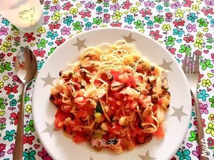 Seafood pasta